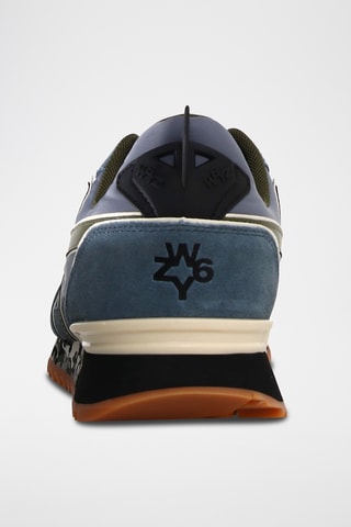 Nubuck Sneakers - Marineblauw