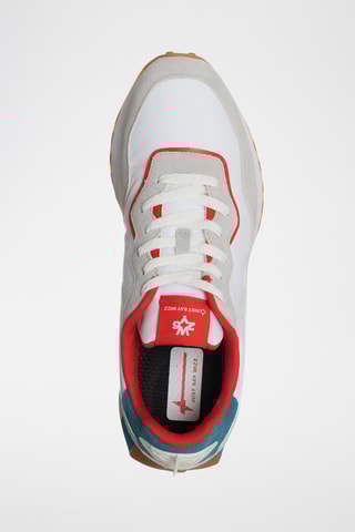 Nubuck Sneakers - Lichtgrijs