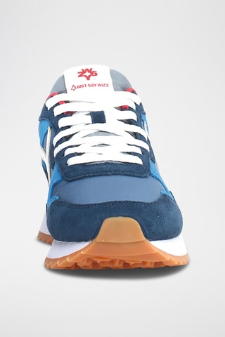 Nubuck Sneakers - Lichtblauw