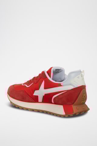 Sneakers - Rood en Wit