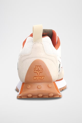 Leren Sneakers - Beige