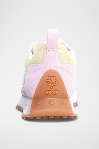 Nubuck Sneakers - Lichtpaars