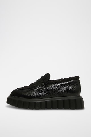 Leren Mocassins - Zwart