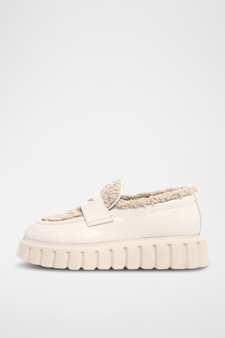 Leren Mocassins - Grijs