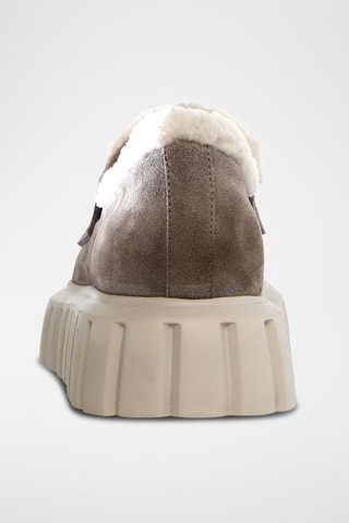 Nubuck Mocassins - Grijs