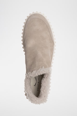Hoge Nubuck Sneakers - Ecru 