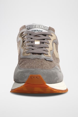 Leren Sneakers - Grijs