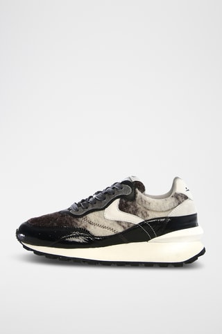 Leren Sneakers - Zwart
