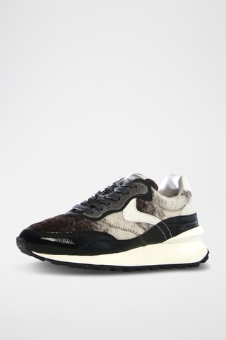 Leren Sneakers - Zwart