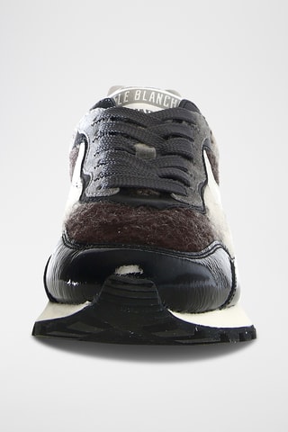 Leren Sneakers - Zwart