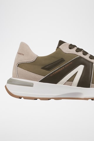 Sneakers - Lichtgroen en Lichtgrijs