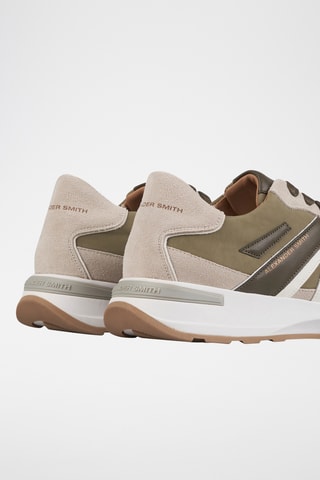 Sneakers - Lichtgroen en Lichtgrijs