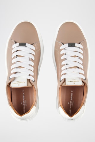 Leren Sneakers - Lichtbruin