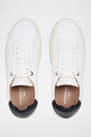 Leren Sneakers - Wit en Zwart