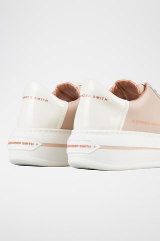 Leren Platform Sneakers - Ivoorwit