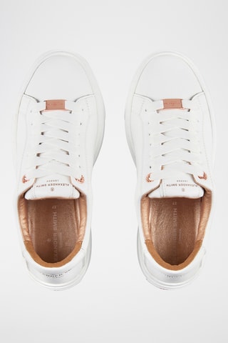 Leren Platform Sneakers - Wit