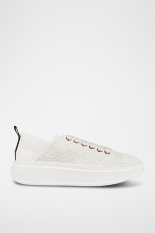 Leren Sneakers - Wit
