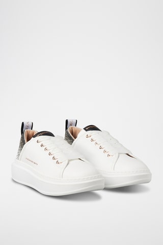 Leren Sneakers - Wit en Zwart