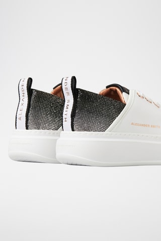 Leren Sneakers - Wit en Zwart