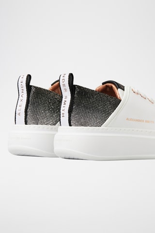 Leren Sneakers - Wit en Zwart