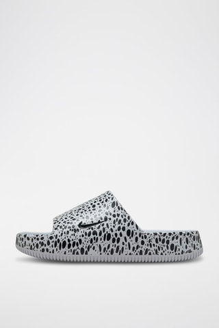 Claquettes Calm Electric - Gris et noir - Nike
