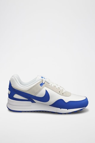 Nike Pegasus 89 en cuir - Blanc et bleu roi