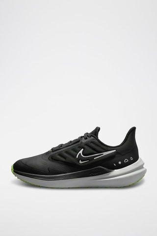 Air Winflo 9 en cuir - Noir