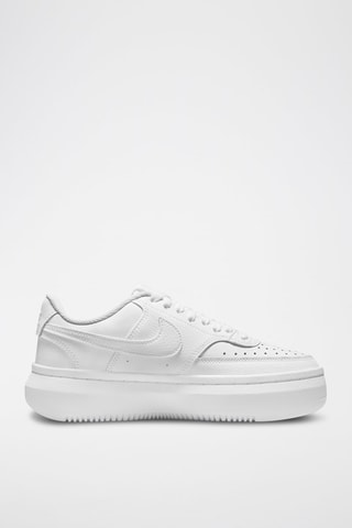 Nike Court Vision Alta en cuir - Blanc