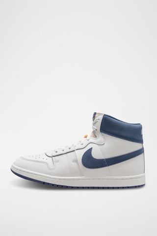 Jordan Air Ship PE SP en cuir - Blanc et bleu marine