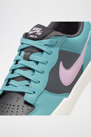 Nike SB Force 58 Premium en cuir - Turquoise