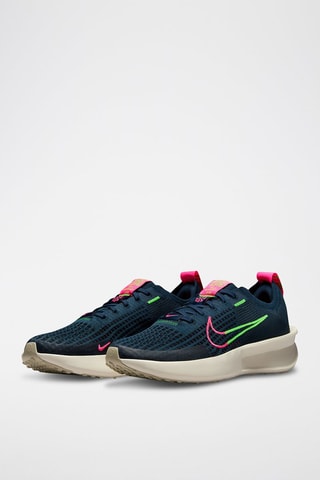 Nike Interact Run - Bleu marine et rose