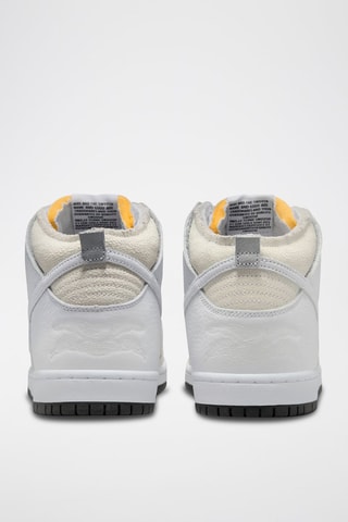 SB Dunk High x Antihero en cuir - Blanc - Nike