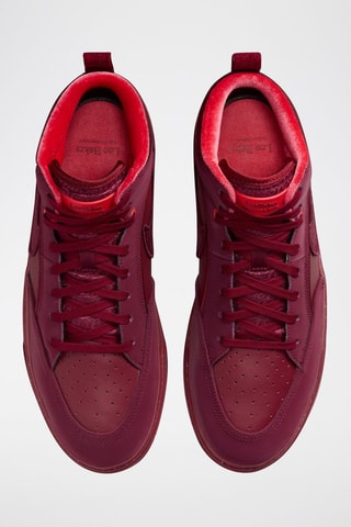 Leo Baker en cuir- Bordeaux - Nike