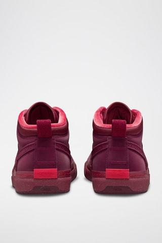 Leo Baker en cuir- Bordeaux - Nike