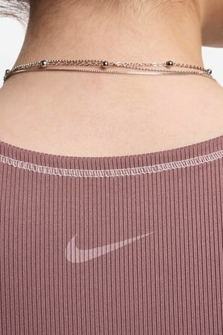 Débardeur d'entrainement One Fitted - Mauve foncé - Nike