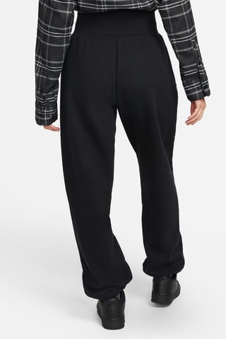 Pantalon de survêtement polaire taille haute - Noir