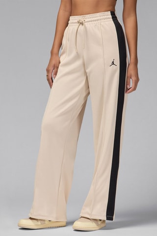 Pantalon de survêtement taille haute - Marron clair