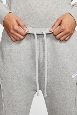 Pantalon cargo polaire - Gris chiné