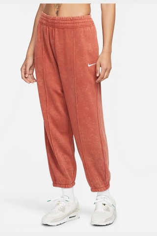 Pantalon oversize polaire - Orange