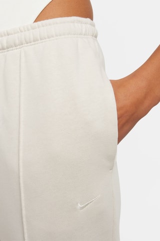 Pantalon de survêtement slim taille haute Chill Terry - Ecru - Nike