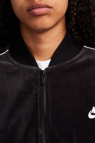 Veste de survêtement en velours - Noir - Nike