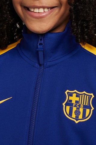 Veste de football FC Barcelona - Bleu roi et rouge