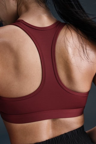 Brassière de sport push-up - Rouge et blanc