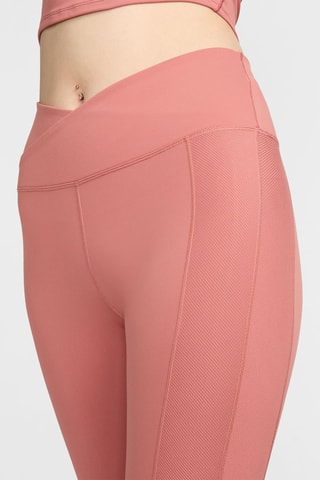 Legging de fitness 7/8 taille haute One Wrap - Rose - Nike