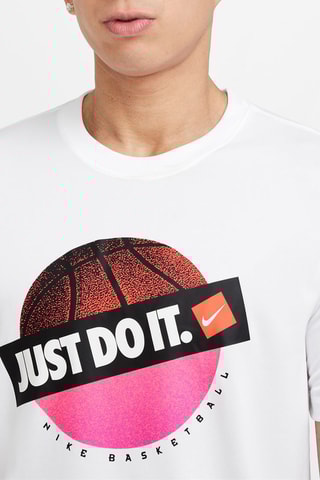 T-shirt regular de basketball - Blanc - Nike