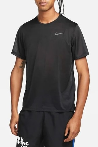 T-shirt regular de running Dri-FIT Miler - Noir - Nike