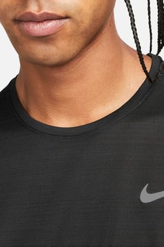 T-shirt regular de running Dri-FIT Miler - Noir - Nike
