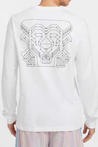 T-shirt regular de basketball LeBron James - Blanc - Nike
