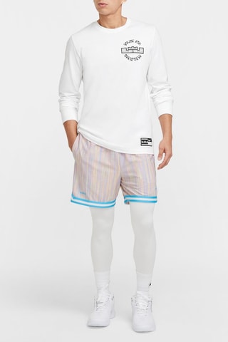 T-shirt regular de basketball LeBron James - Blanc - Nike