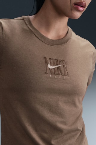 T-shirt slim - Marron